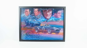 George Bartell 1963 Three Championships Painting 1